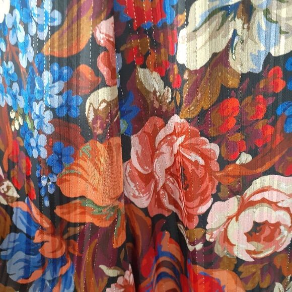 Zara Nwot Floral Chiffon Mini Dress - Picture 8 of 16